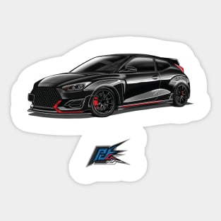 veloster n Sticker